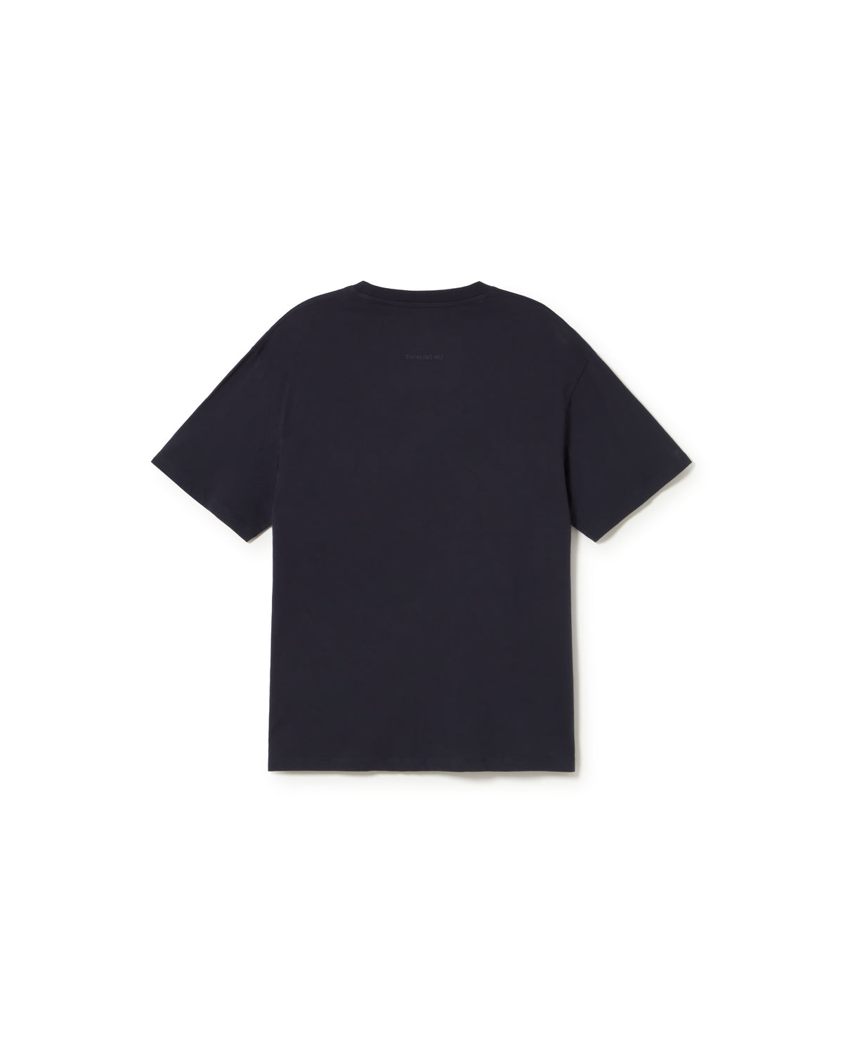 Camiseta navy Aaron sostenible - silueta 3