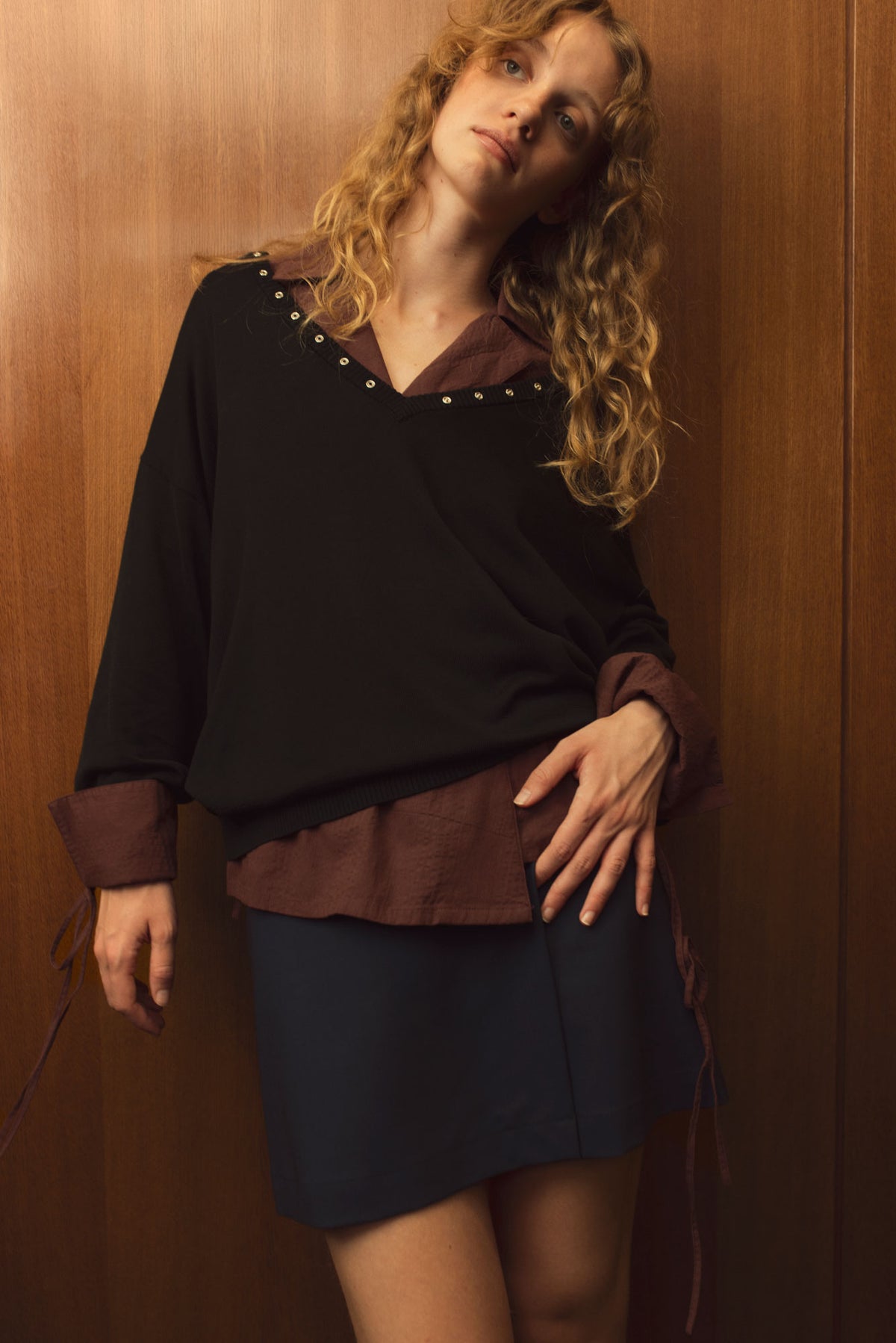 Top oversize punto Nicole