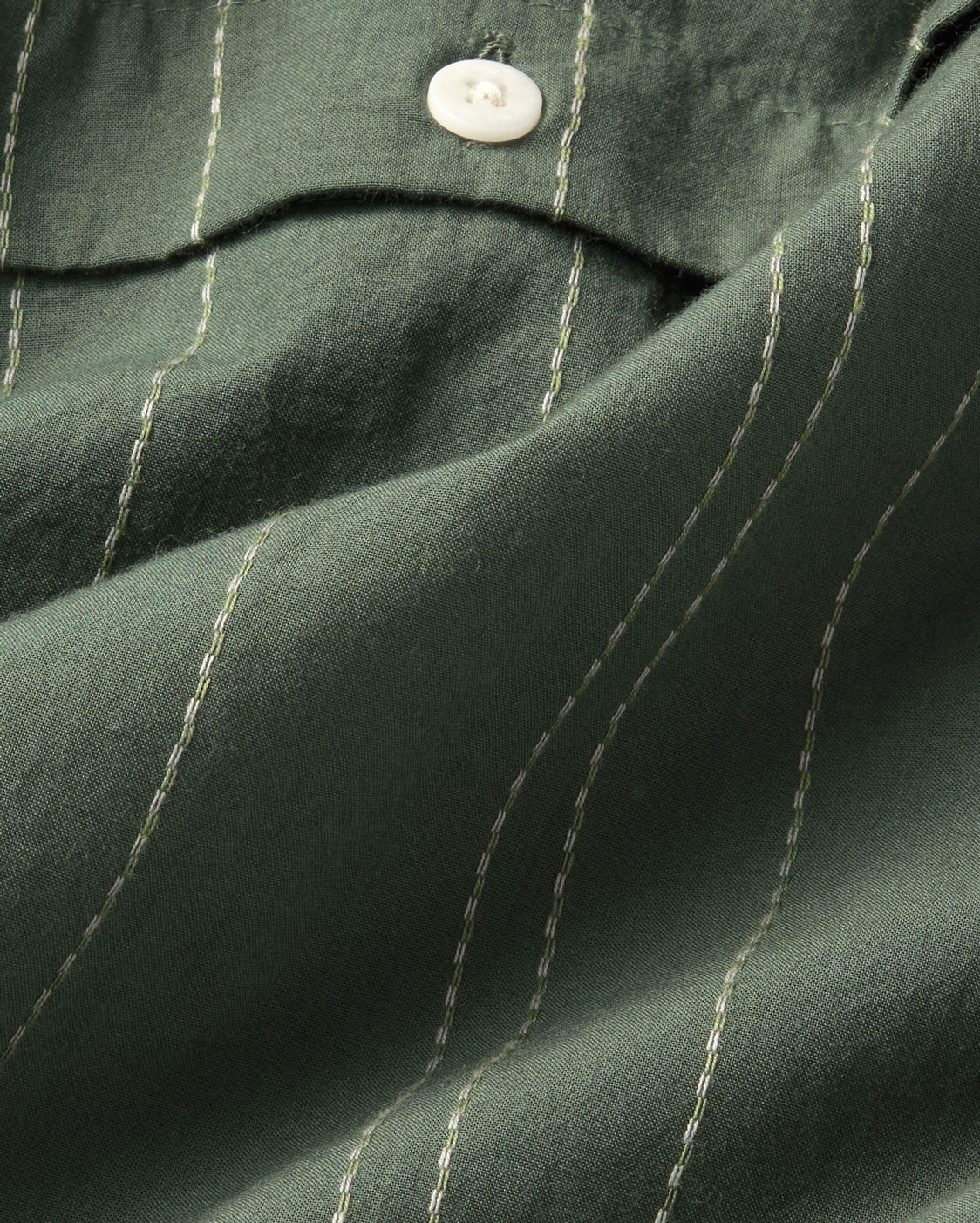 Blusa verde desmontable Nataly sostenible silueta - 3