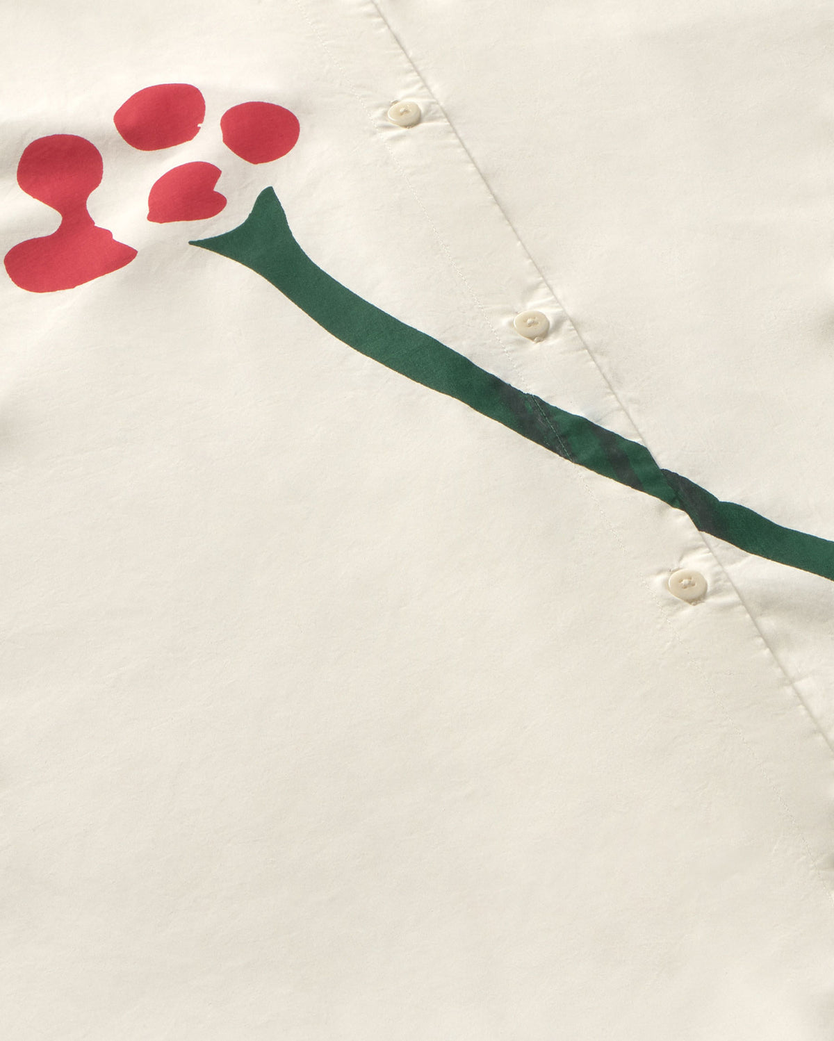 Blusa popelin flower Juana sostenible silueta - 2