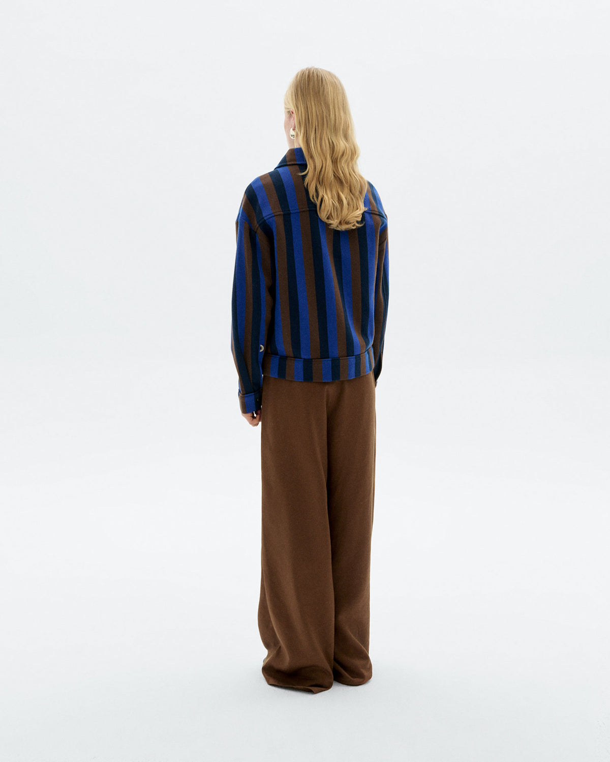 Chaqueta rayas azul totenham Frans sostenible - 4