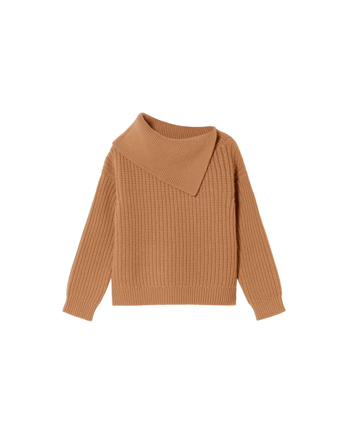Jersey beige lana Sua sostenible - silueta 1