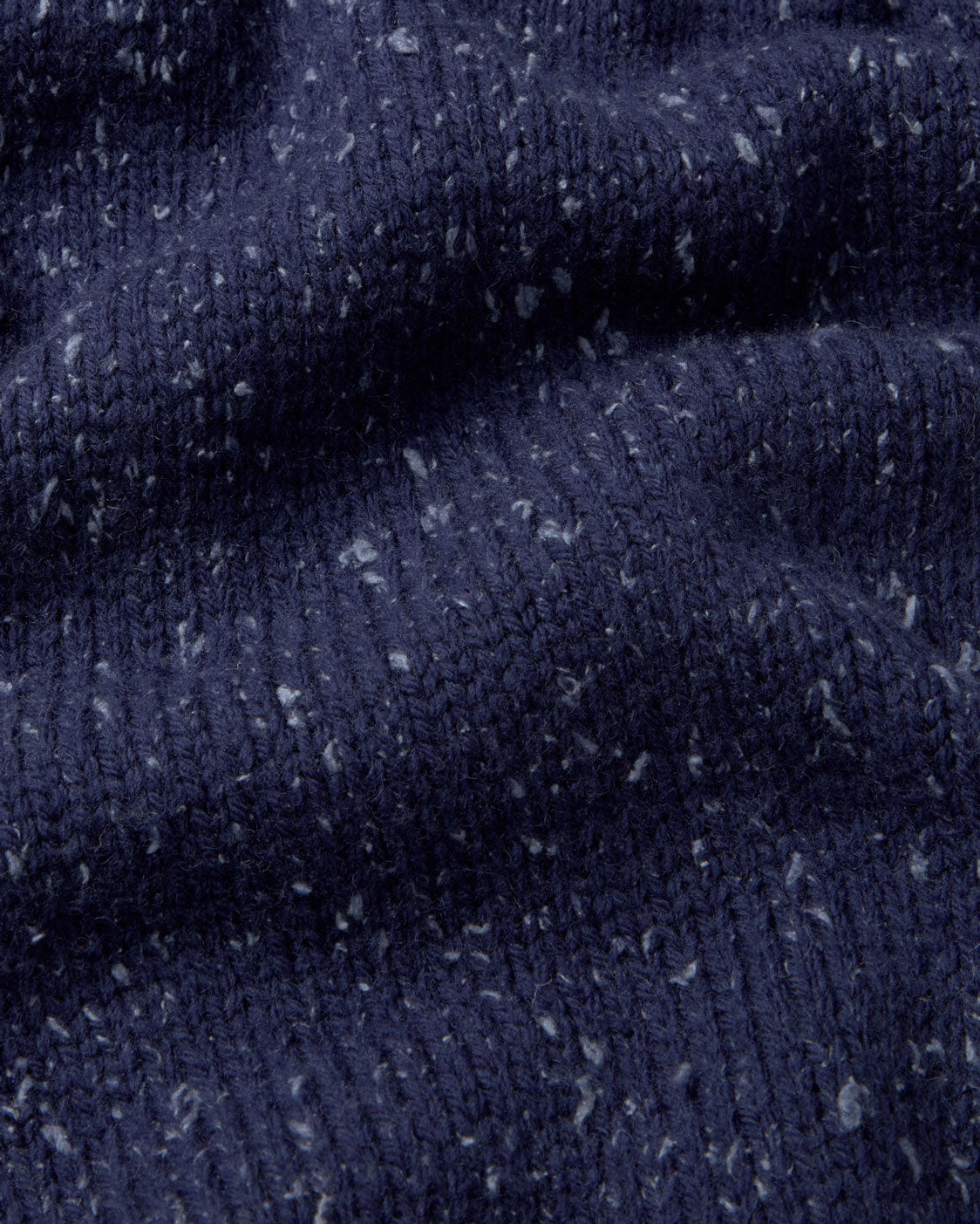 Jersey oversize lana merino azul Liza sostenible silueta - 2