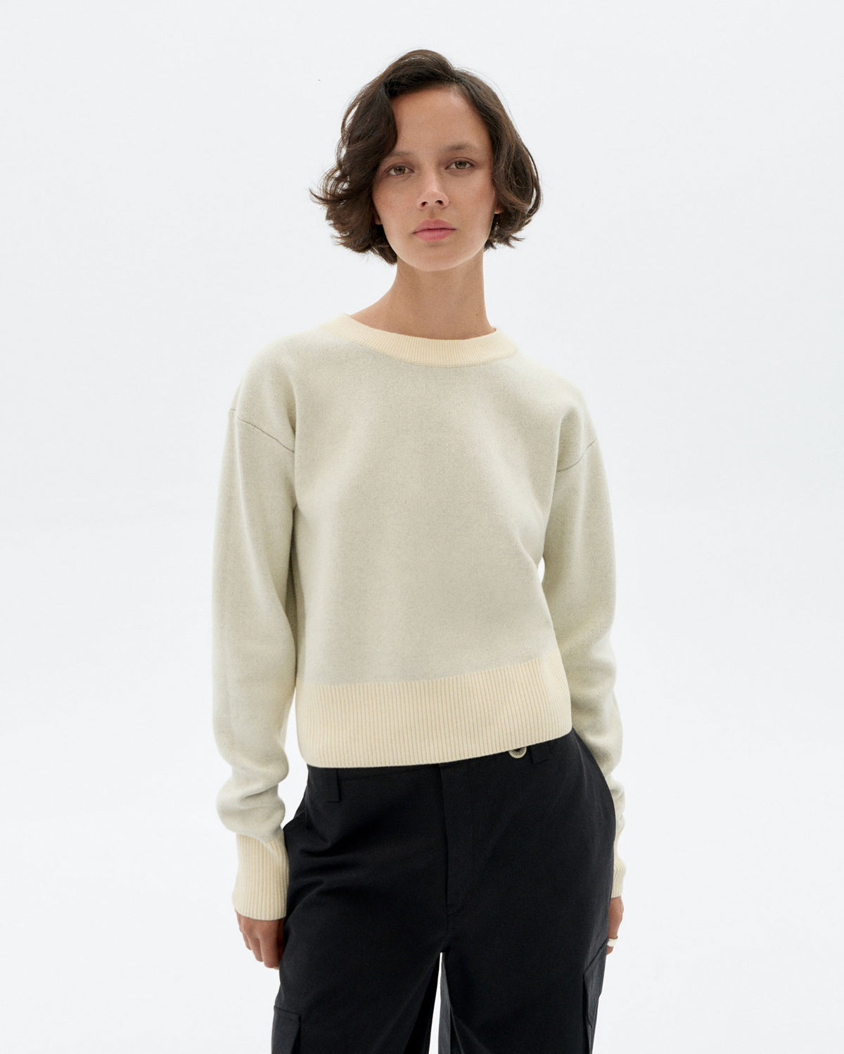 Jersey punto crudo flower Philis sostenible - 3