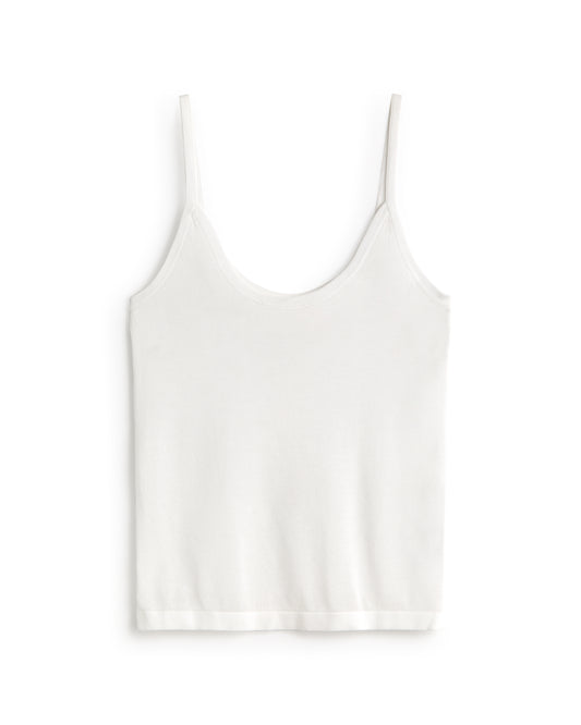 Top punto crudo transparente Dim sostenible silueta - 1