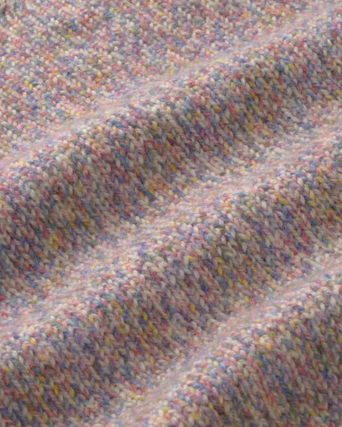Jersey lana multicolor Petra sostenible silueta - 2