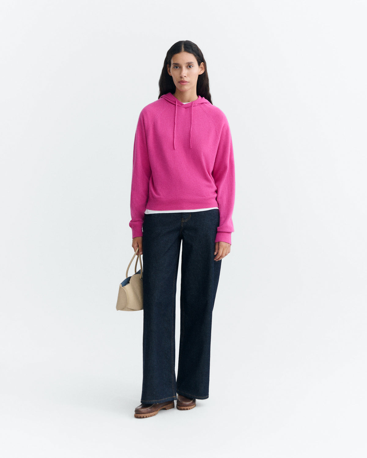 Hoodie lana merino Noura sostenible - 1
