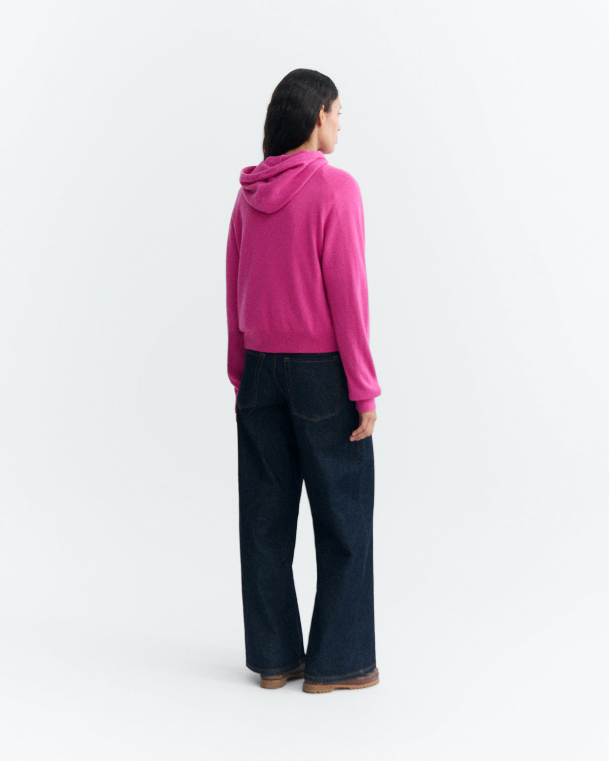 Hoodie lana merino Noura sostenible - 4