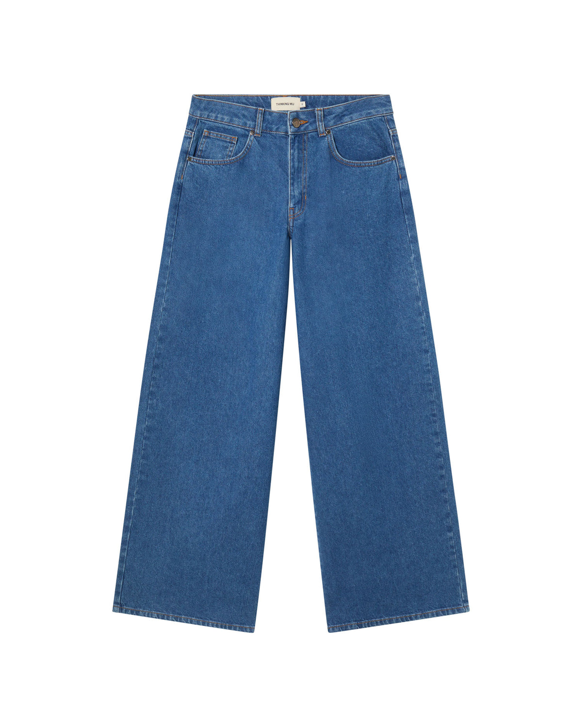 Jeans wide leg classic blue Hedda