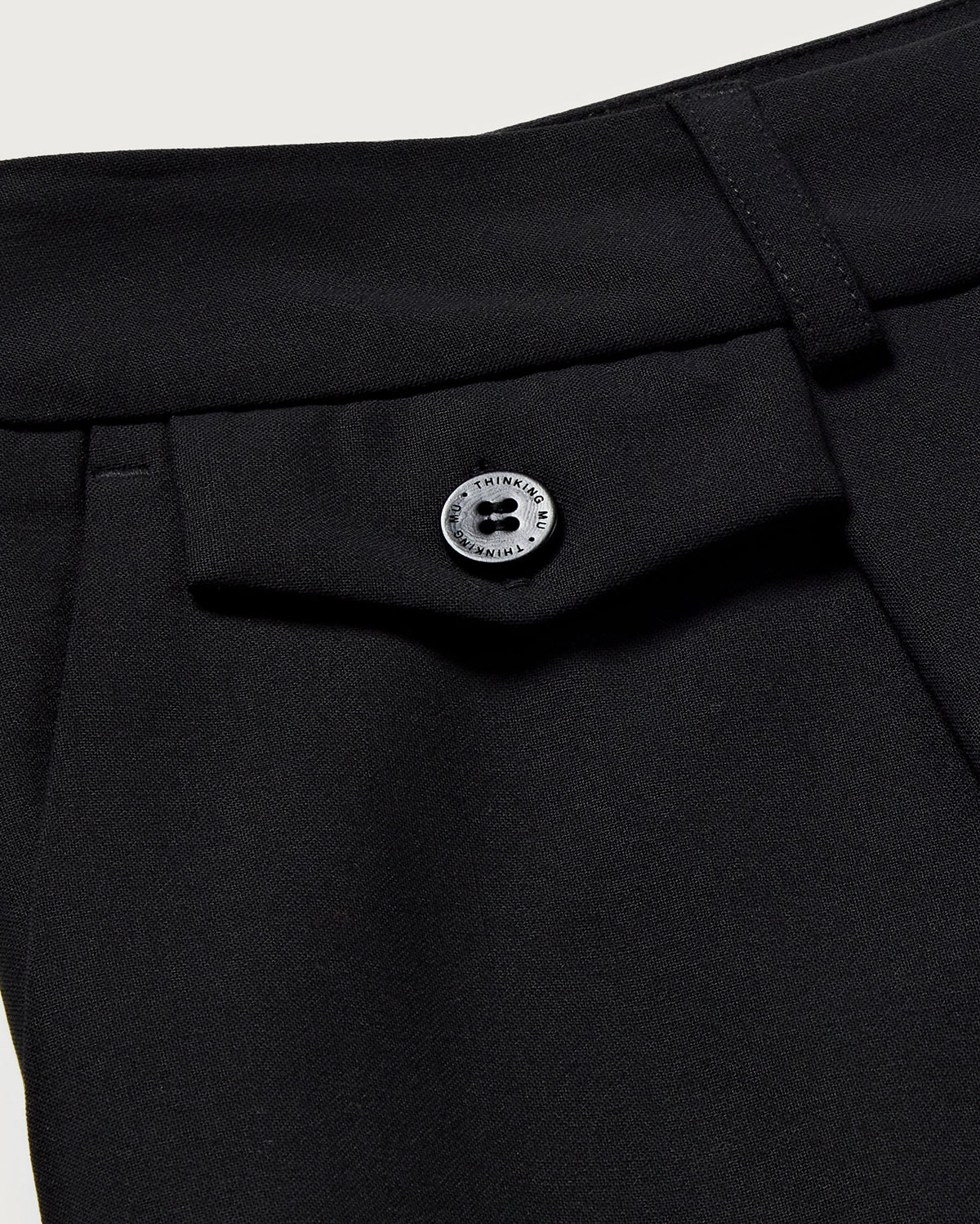 Pantalón negro Pat sostenible - silueta 4