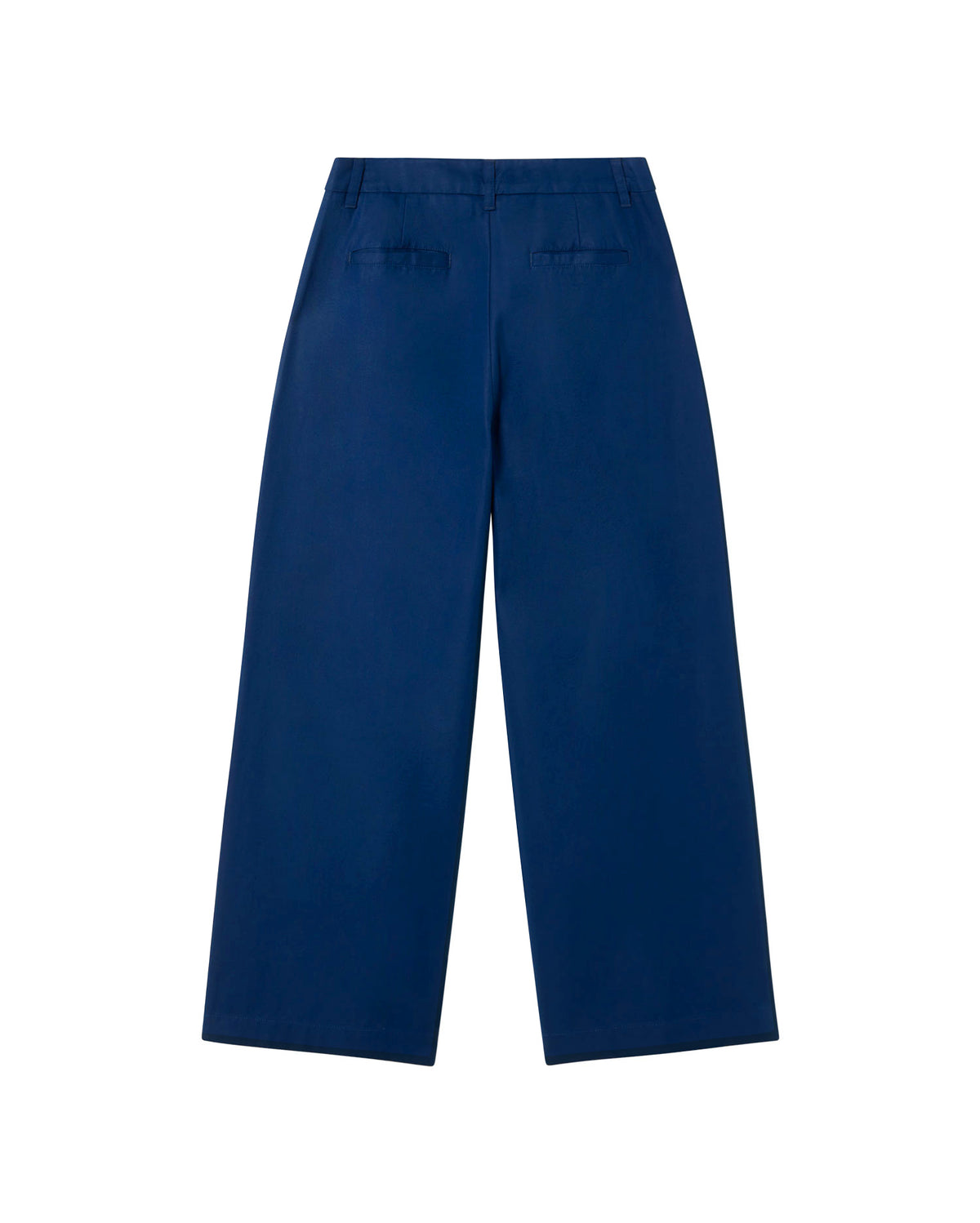 Pantalón azul hemp Pat sostenible - silueta 2