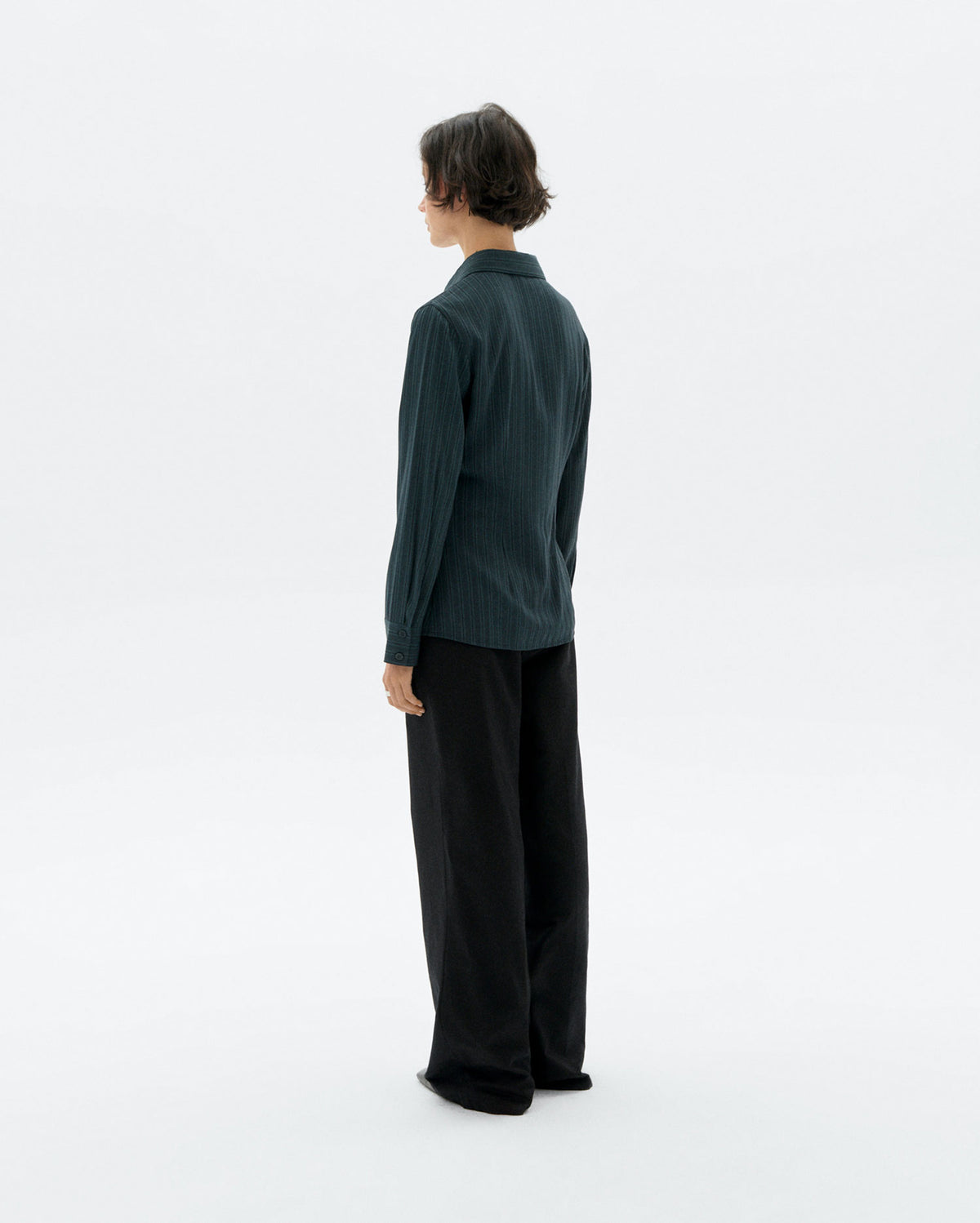 Pantalón recto negro Hermione sostenible - 4