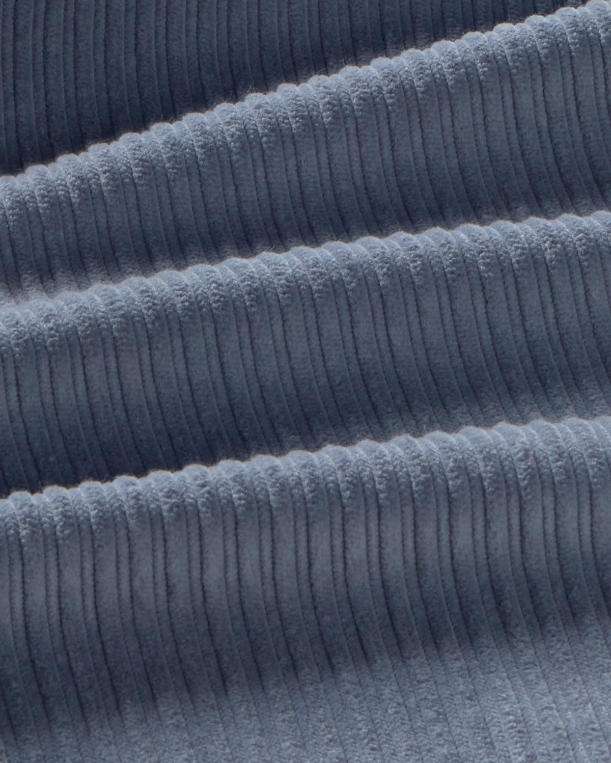 Pantalón tiro alto pana azul Karina sostenible silueta - 2