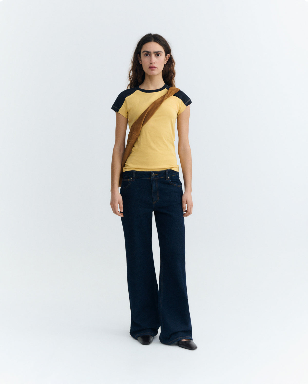 Jeans tiro bajo dark navy Kettan sostenible - 1
