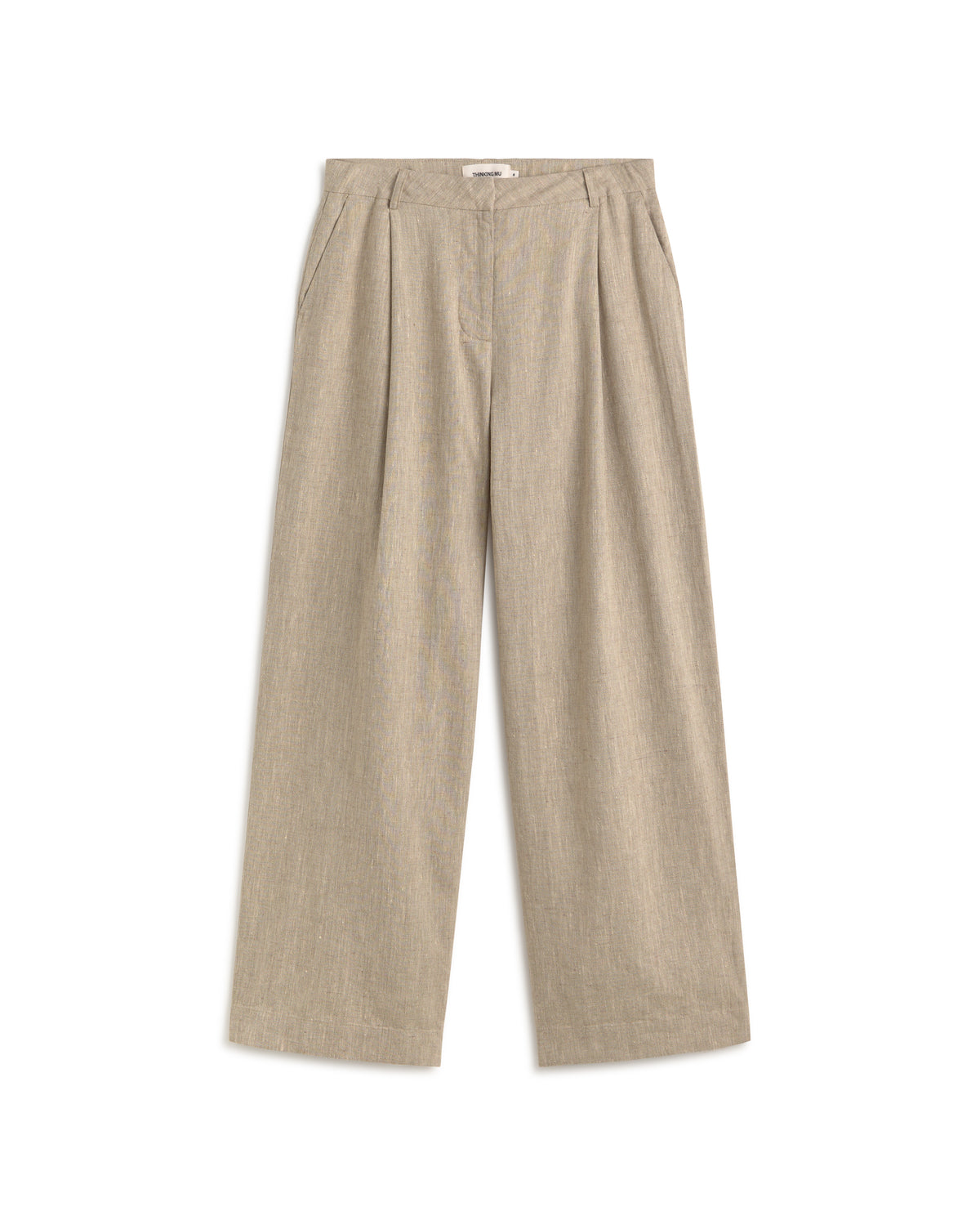 Pantalón wide leg hemp Patti sostenible silueta - 1