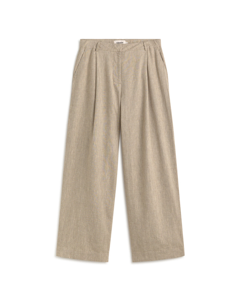 Pantalón wide leg hemp Patti sostenible silueta - 1