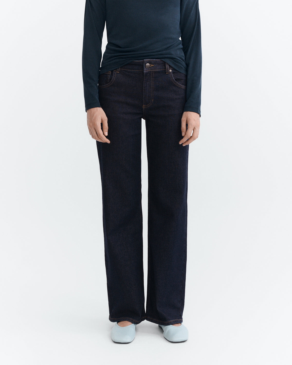 Jeans tiro bajo azul Kettan sostenible - 2
