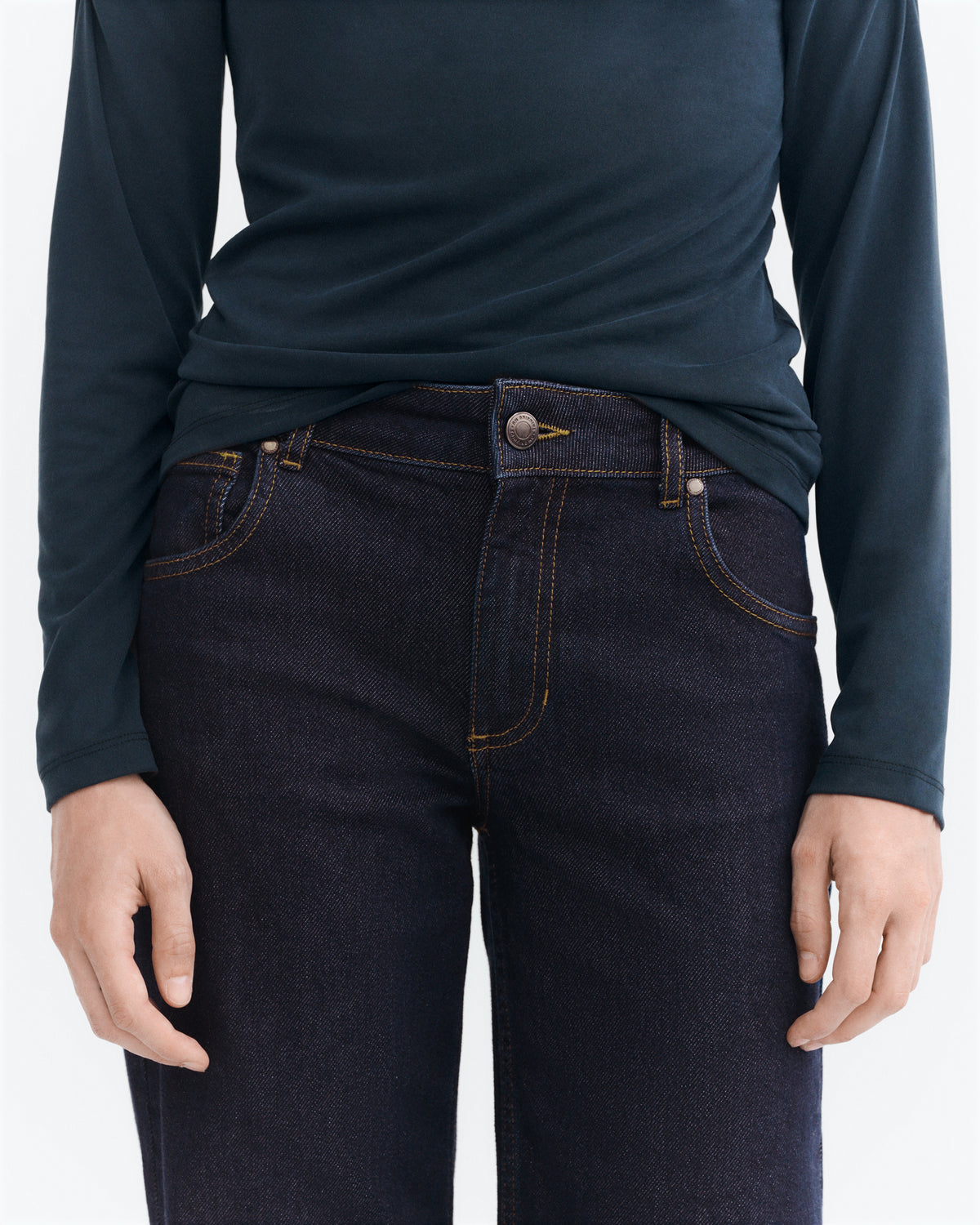Jeans tiro bajo azul Kettan sostenible - 3