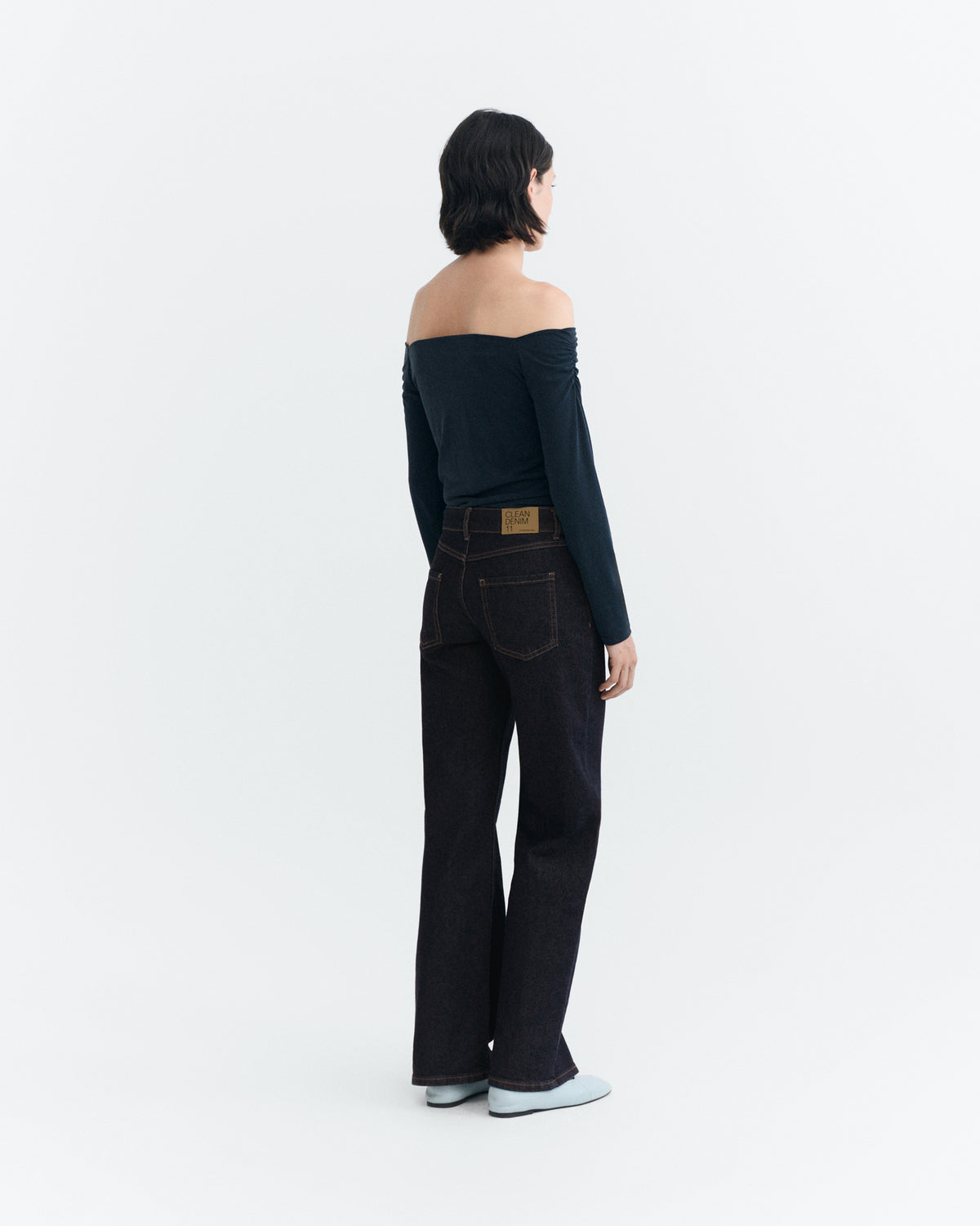 Jeans tiro bajo azul Kettan sostenible - 4