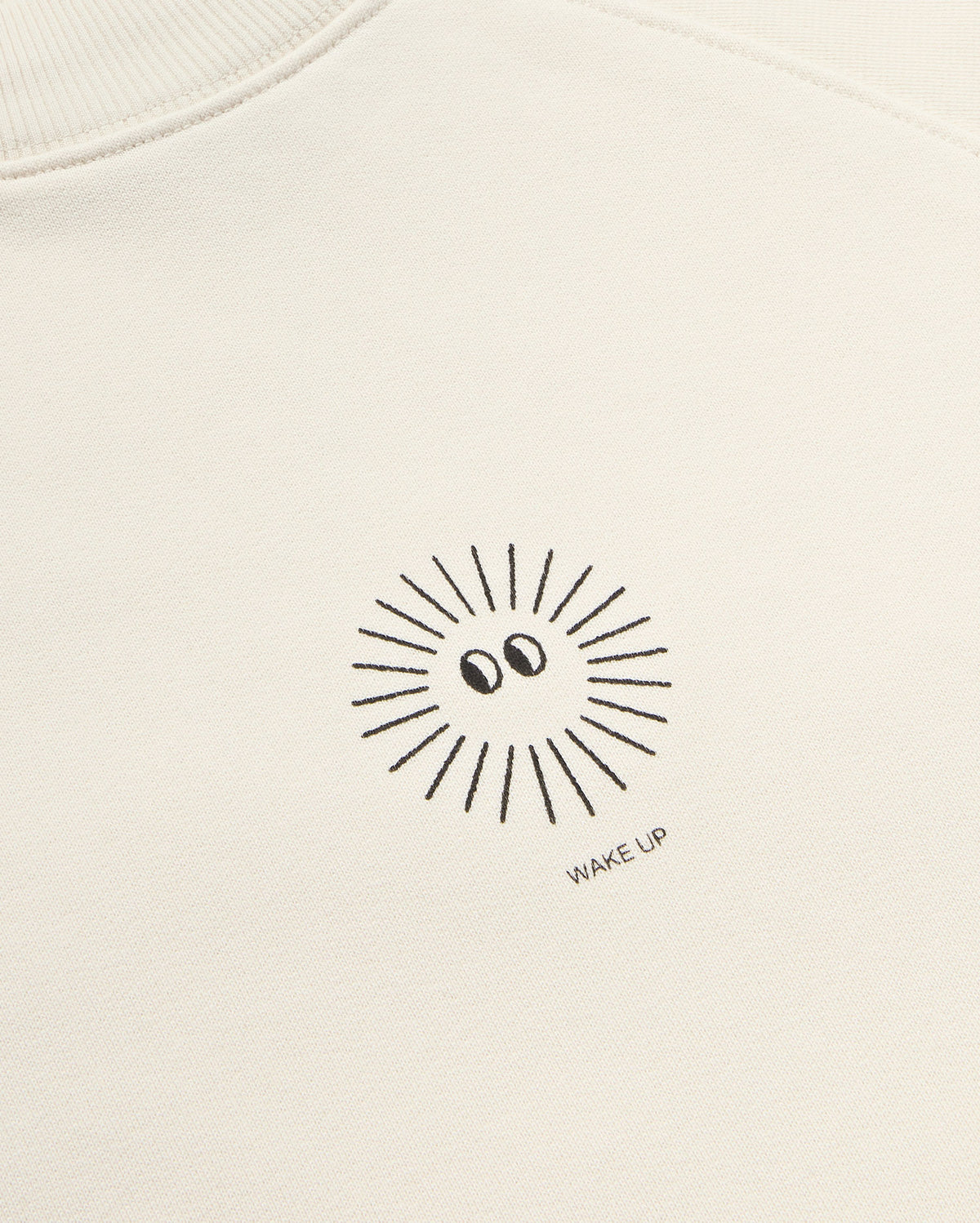 Sudadera blanca soleil Fantine sostenible - silueta 3