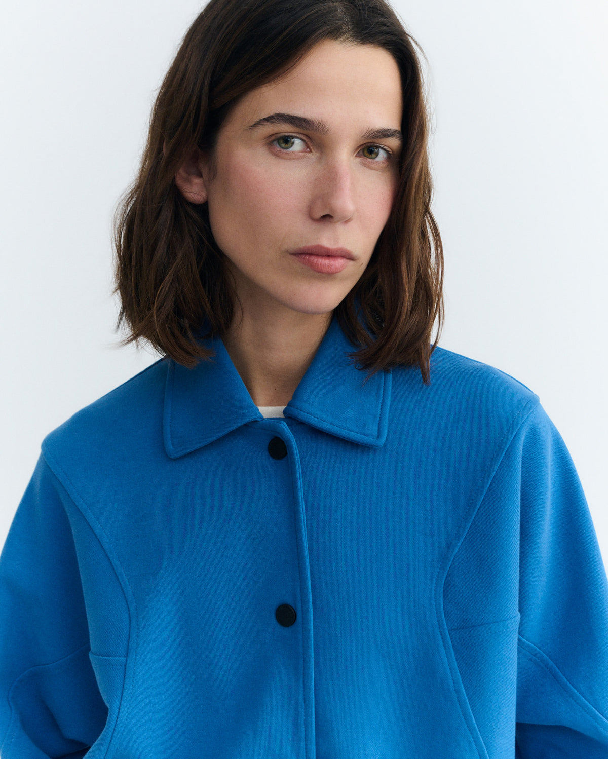 Chaqueta azul Maisie sostenible - 3