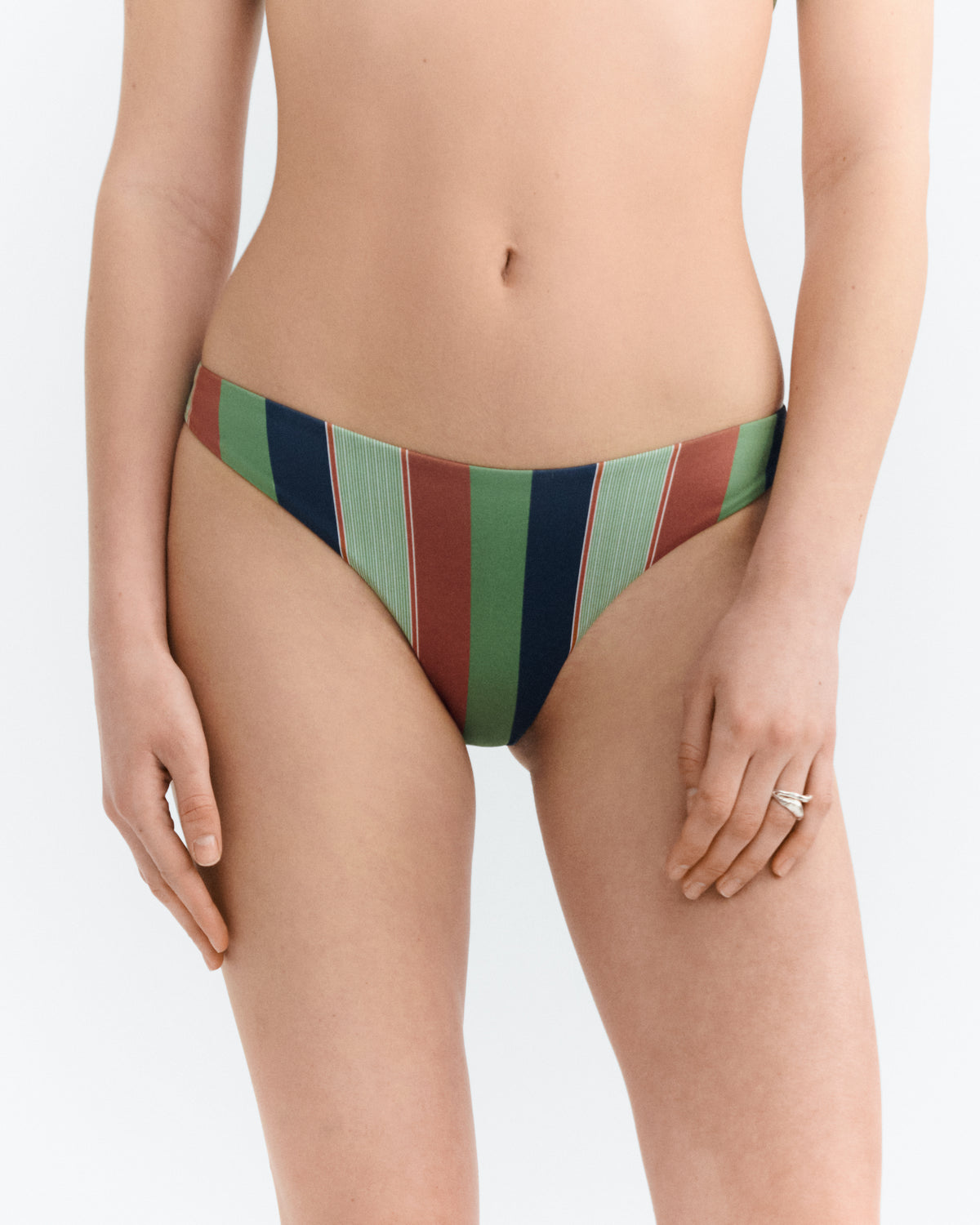 Braguita bikini rayas multicolor Sicilia sostenible - 3