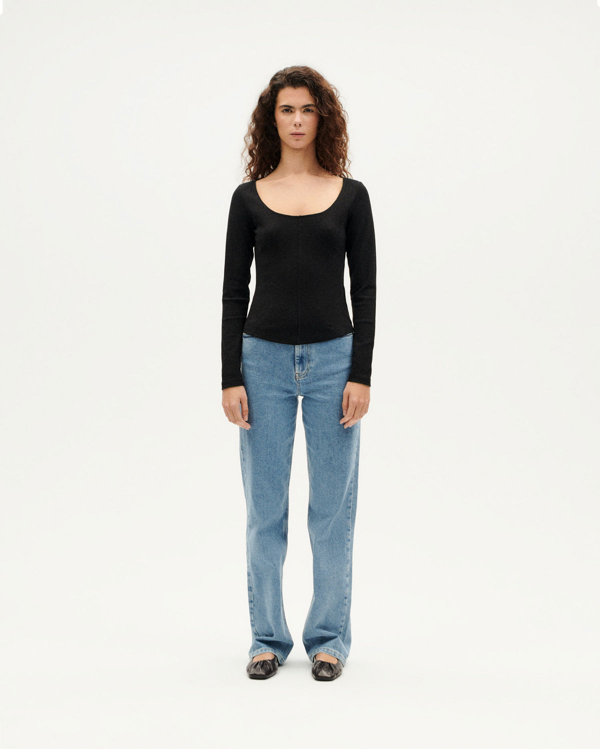 Top negro hemp Nadia