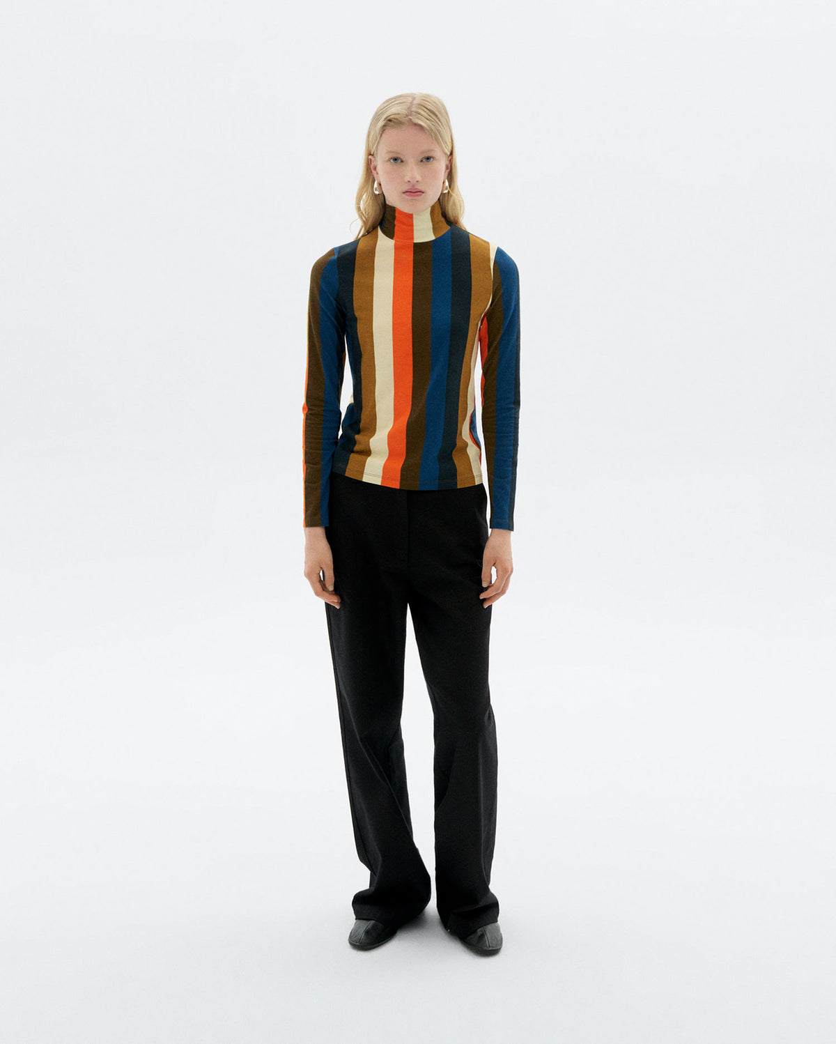 Top rayas naranja burnley Ellen sostenible - 2
