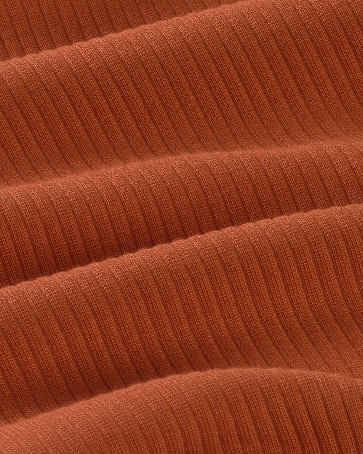 Top rib rojo Julia sostenible silueta - 2