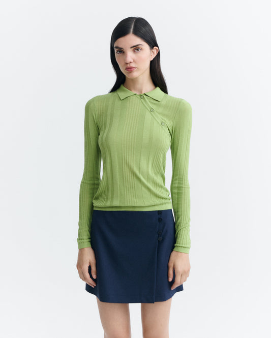 Top punto verde cashmere Dante sostenible - 2