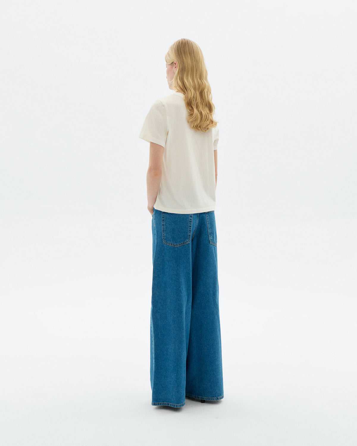 Camiseta blanca Ida sostenible - 4