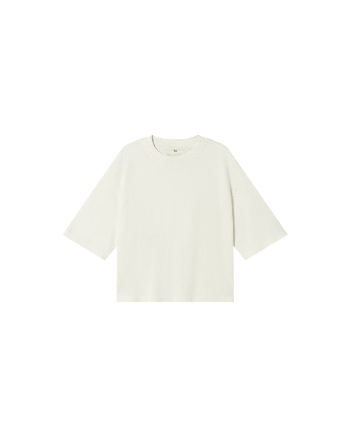Camiseta blanca Lena sostenible - silueta 1