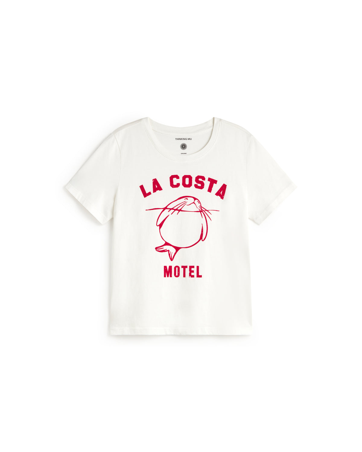 Camiseta animal motel Ida sostenible silueta - 1