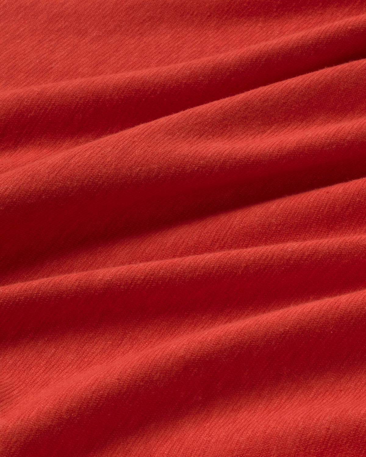 Camiseta oversize roja hemp Lena sostenible silueta - 2
