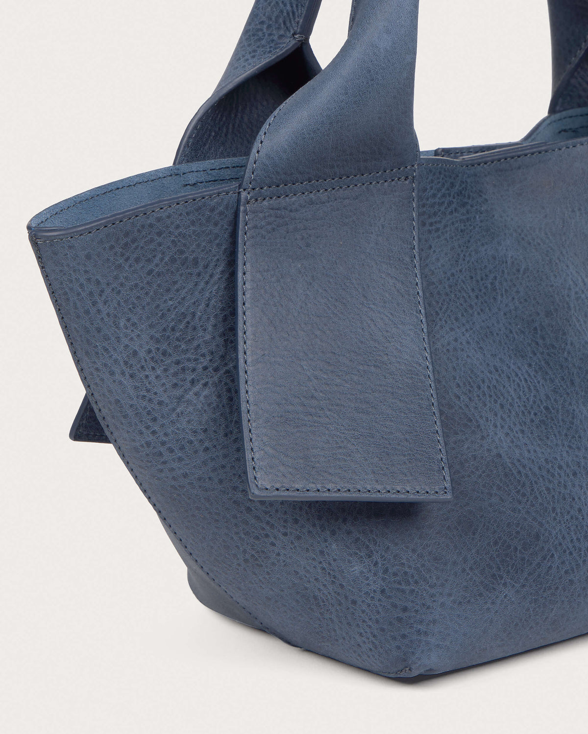 Bolso mini blue piel Pepo - silueta 5