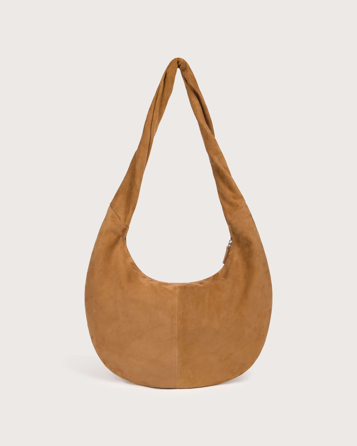Bolso marrón piel Ova - silueta 2