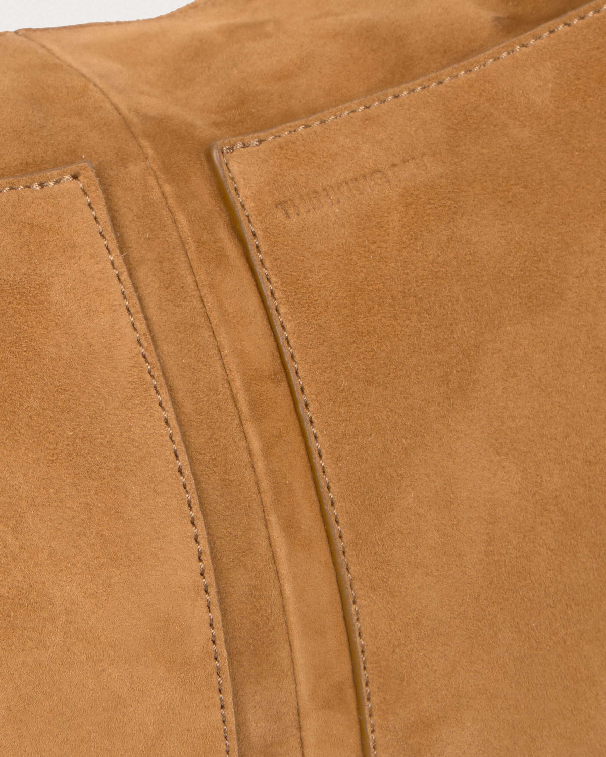Bolso marrón piel Ova - silueta 4