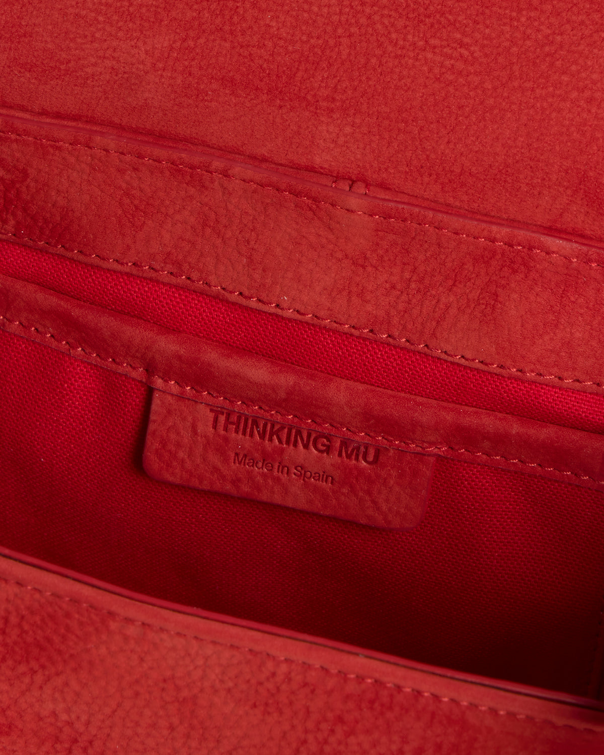 Bolso rojo rubí piel Jennie
