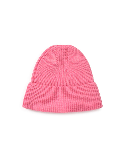 Gorro lana rosa Amor sostenible silueta - 2