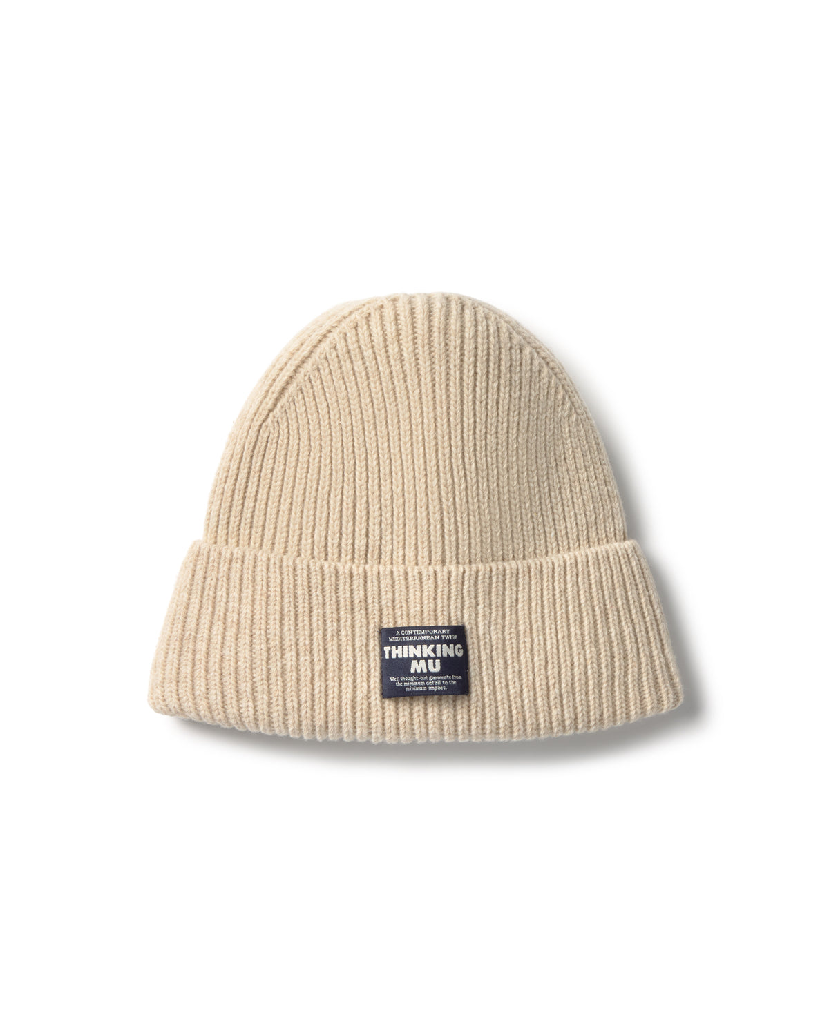Gorro lana crudo Amor sostenible silueta - 1