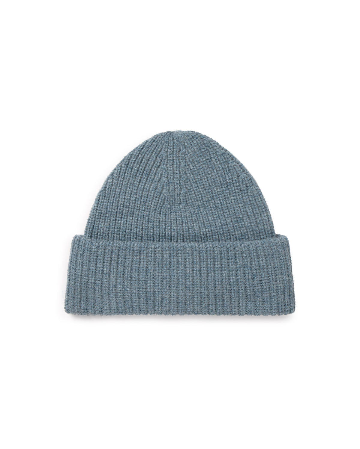 Gorro lana azul Ruby sostenible silueta - 1