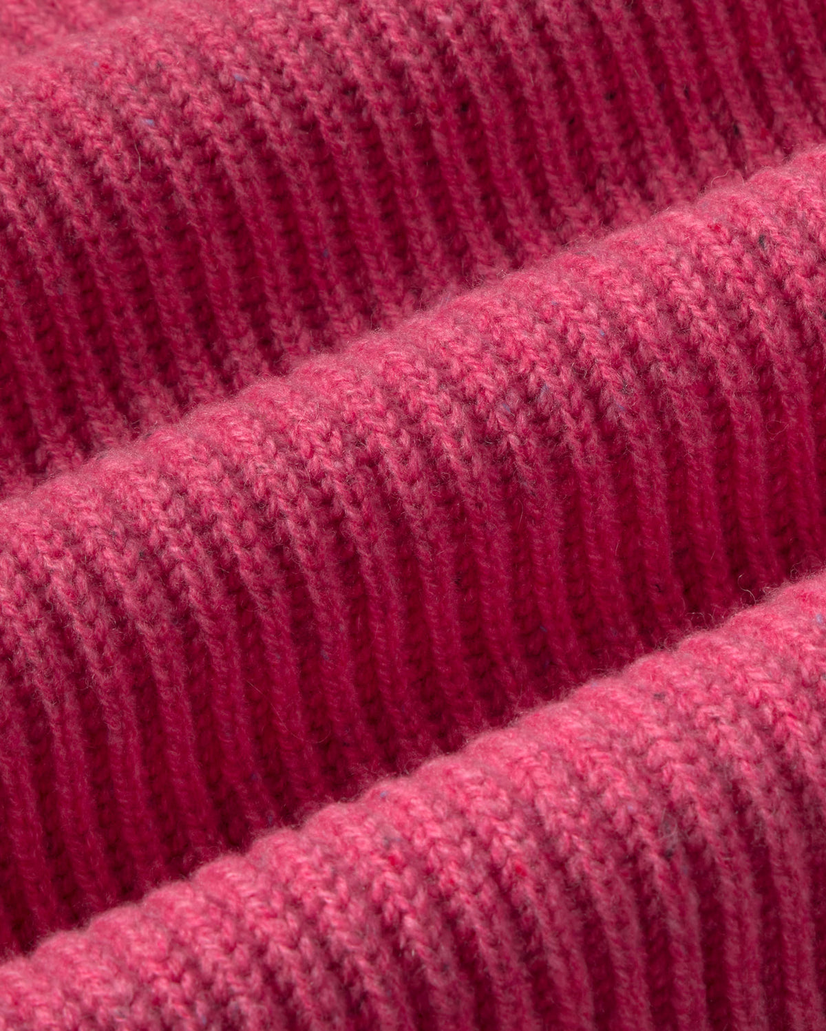 Bufanda lana rosa Ghede sostenible silueta - 2