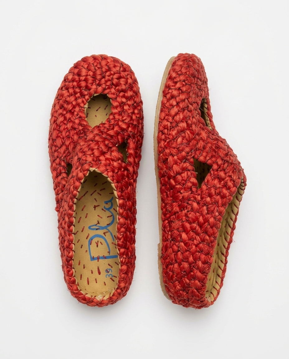 Zuecos rojos Illetes