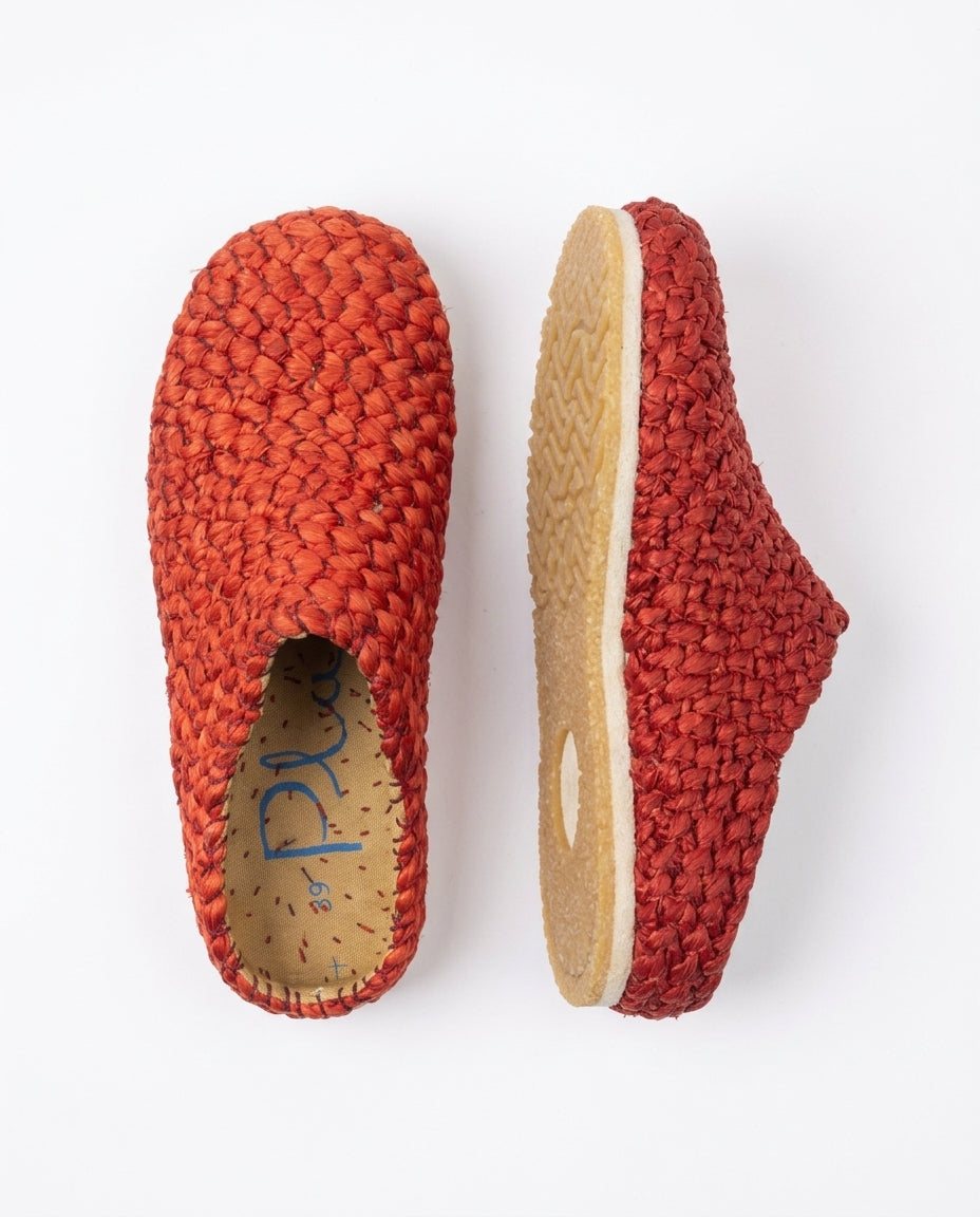 Zuecos rojos Tramuntana
